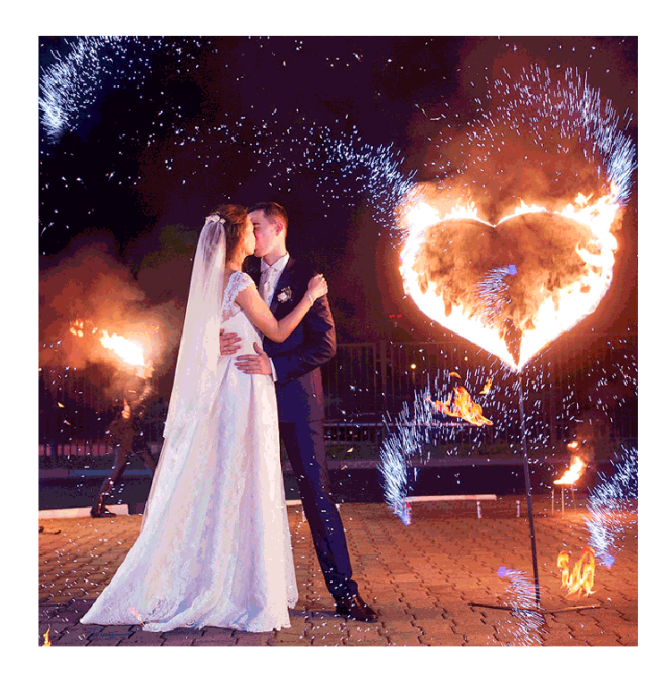 Организация пиротехнического шоу на свадьбу  Тверь | tver.salutsklad.ru