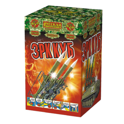 ЗРК Куб Связка римских свечей купить в Твери | tver.salutsklad.ru