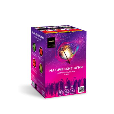 Магические огни Батарея салютов купить в Твери | tver.salutsklad.ru