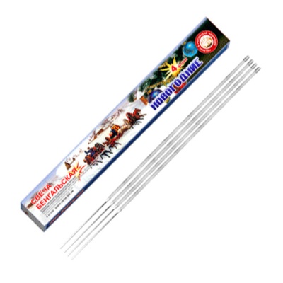 Новогодние 300-4 мм. Бенгальские огни купить в Твери | tver.salutsklad.ru