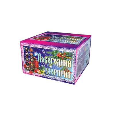 Новогодний сюрприз Фейерверк купить в Твери | tver.salutsklad.ru