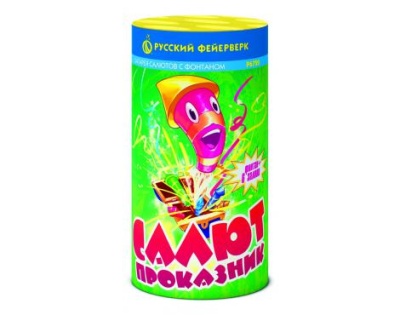 Салют-проказник Фонтан фейерверк купить в Твери | tver.salutsklad.ru