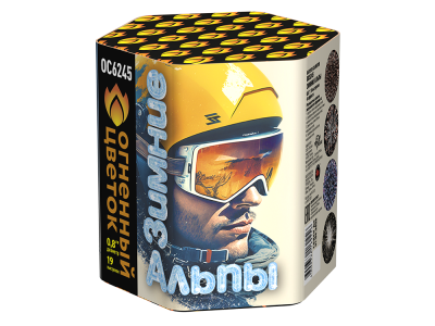 Зимние Альпы Батарея салютов купить в Твери | tver.salutsklad.ru