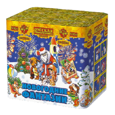 Новогодние фантазии New Салют купить в Твери | tver.salutsklad.ru